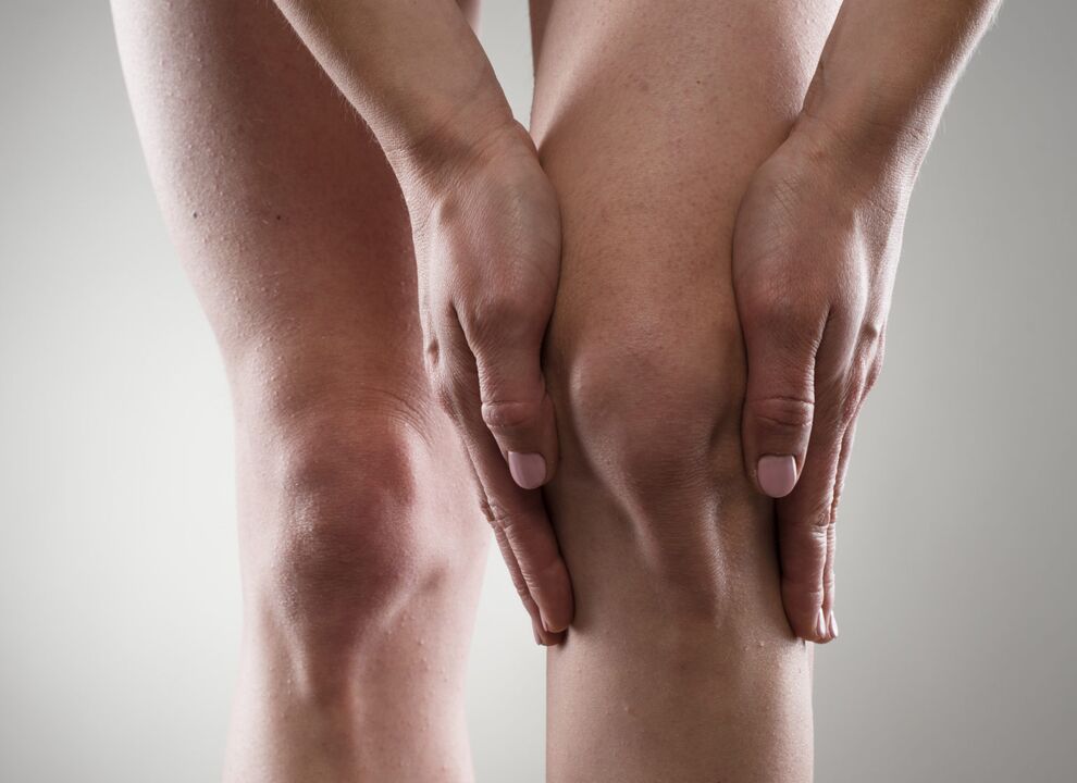 Artrosi dell'articolazione del ginocchio, che si manifesta come dolore e rigidità