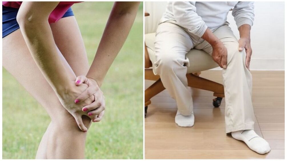 Lesioni e cambiamenti legati all'età sono le principali cause di artrosi dell'articolazione del ginocchio